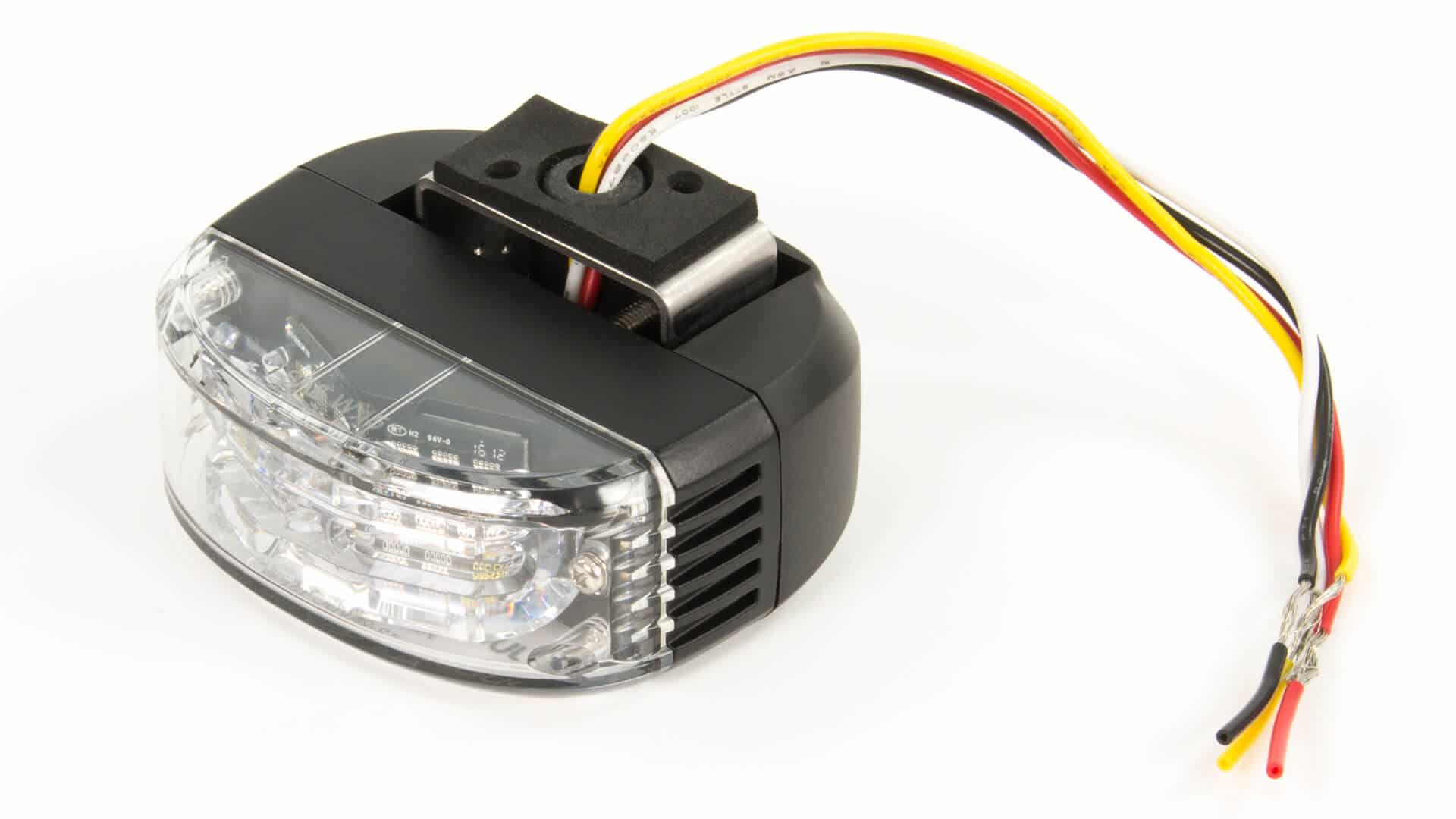 Cell2 - AL6 (M58) - ECE-R65 Class 1 Approved, with 6 High-power LEDs and a Versatile Surface Mount with or without bezel, which is suitable for all vehicle bodies and motorcycle storage boxes, 12~24VDC. Select from Amber, Blue, Red and White LEDs.