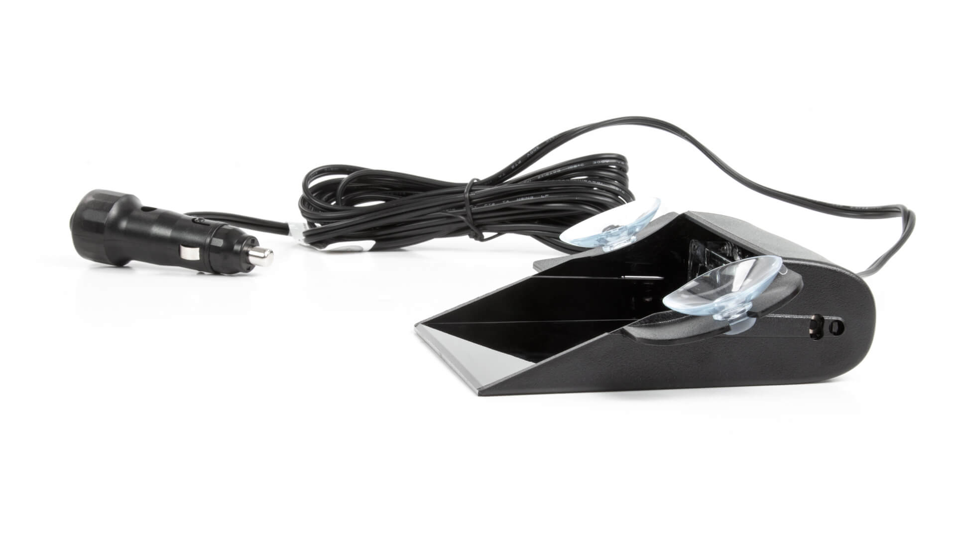 Titan LED Dash Light available in 2 models: 
TDSE4 - with 4 High Intensity LEDs
TDXL6 - with 6 LEDs with Xtreme optics. 

Built-in 19 Selectable Flash Patterns.
Super Compact for Stealth Look.
Lightweight for Easy Mounting.
With Side-by-Side Split Flashing.
Andgle Adjustable light output.

Approvals : SAE, Title XIII, e13, E13 
Bulb : 1W LED x 4 (TDSE4) or 1W LED x 6 (TDXL6) 
Avg. Current :  
TDSE4: 0.28A @12.8VDC ~ 0.14A @25.6VDC
TDXL6: 0.46A @12.8VDC ~ 0.24A @25.6VDC
Avg. Power : 
TDSE4: 4.5 Watts (varies with flash pattern)
 TDXL6: 6 Watts (varies with flash pattern) 
Max. Current : 
TDSE4: 0.56A @12.8VDC ~ 0.28A @25.6VDC
 TDXL6: 0.92A @12.8VDC ~ 0.47A @25.6VDC 
Max. Power : 
TDSE4: 9 (Watts)
 TDXL6: 12 (Watts) 
Wires : Cigar plug with 3-meter wire length 
Operating Temperature : -40°C to +65°C (-40°F to +130°F) 
Available in : RED , BLUE , AMBER , WHITE